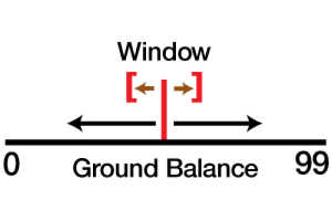 GROUND BALANCE WINDOW